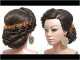 Buns Hairstyle Youtube Bridal Hairstyle for Long Hair Tutorial Wedding Updo Step by Step