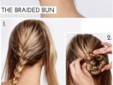 Buns Hairstyles for Medium Length Hair PunÄa Od 3 Pletenice Hair Style
