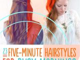 Buzzfeed Easy Hairstyles 23 Five Minute Hairstyles for Busy Mornings