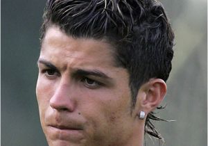 C Cut Hairstyle Back Cristiano Ronaldo Haircut