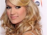 Carrie Underwood Wedding Hairstyle 20 Beautiful Half Up Curly Hairstyles Every Lady Should