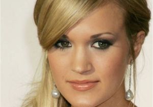 Carrie Underwood Wedding Hairstyle Cute Side Ponytail Haircuts 2013