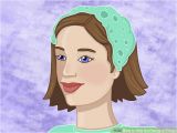 Cartoon Bad Hairstyles How to Hide Bad Bangs or Fringe with Wikihow