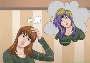 Cartoon Haircut Scene How to Do A Scene Haircut with Wikihow