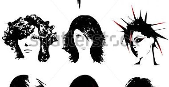 Cartoon Hairstyles Vector Punk Hair Free Vector Free Vector for Free About 1 Free