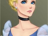 Cartoon Princess Hairstyles Cinderalla Awesome Art