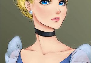 Cartoon Princess Hairstyles Cinderalla Awesome Art