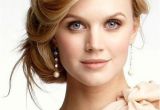 Casual Hairstyles for Weddings Casual Beach Style Wedding Hair Do Low Bun with Side