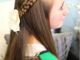 Cgh Cute Girls Hairstyles 4 Strand Slide Up Braid Pullback Hairstyles