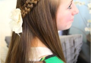 Cgh Cute Girls Hairstyles 4 Strand Slide Up Braid Pullback Hairstyles