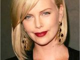 Charlize theron Bob Haircut 20 asymmetrical Bob with Bangs