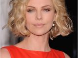 Charlize theron Bob Haircut Charlize theron Short Blonde Curly Bob Hairstyle