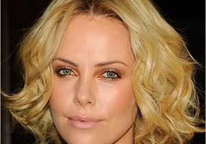 Charlize theron Bob Haircut Charlize theron Short Blonde Curly Bob Hairstyles