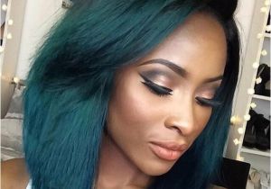 Cheap Hairstyles for Black Women Short Bob Ombre Green Wig Black Women Hairstyles Cheap