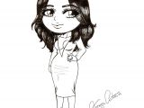 Chibi Girl Hairstyles Kim Kardashian socialite Dessin