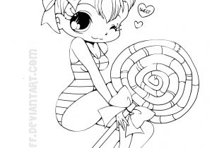 Chibi Girl Hairstyles New Cute Anime Chibi Girl Coloring Pages Katesgrove