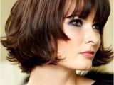 Chin Length Blunt Hairstyles Cute Chin Length Hairstyles for Short Hair Bob with Blunt Bangs