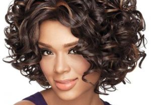 Chin Length Curly Hairstyles 2019 Gorgeous Curly Chin Length Synthetic Wig In 2019