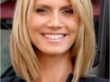 Chin Length Gray Hairstyles 25 Perfect Haircuts for Women Over 40 Heidi Klum