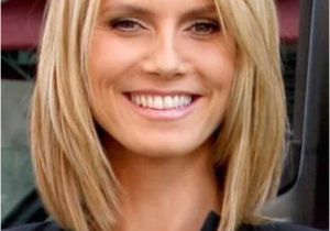 Chin Length Gray Hairstyles 25 Perfect Haircuts for Women Over 40 Heidi Klum