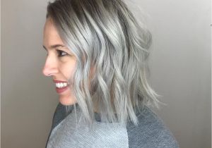 Chin Length Hairstyles for Gray Hair Fall Hair Color and Cut Trends Keune Medium Length Cut Inspiration