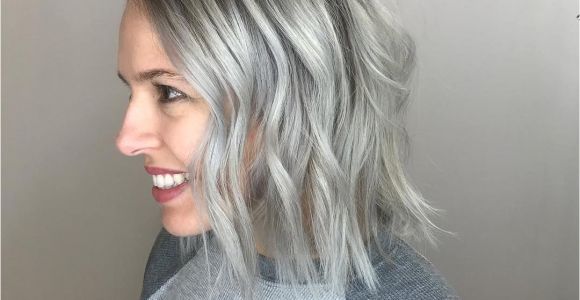 Chin Length Hairstyles for Gray Hair Fall Hair Color and Cut Trends Keune Medium Length Cut Inspiration