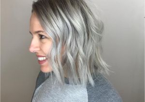 Chin Length Hairstyles for Grey Hair Fall Hair Color and Cut Trends Keune Medium Length Cut Inspiration