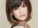 Chin Length Hairstyles with Long Layers Stock Long Layered Hair with Bangs