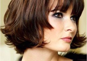 Chin Length Hairstyles with Volume Cute Chin Length Hairstyles for Short Hair Bob with Blunt Bangs