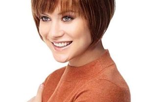 Classic Bob Haircut with Bangs New Short Straight Hairstyles