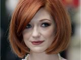 Classic Bob Haircut with Bangs Nicola Roberts Classic Short Bob Haircut with Side Bangs