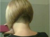 Clippered Nape Bob Haircuts Pixie Haircuts with Clippered Back