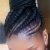 Cornrow Braided Bun Hairstyles African Ponytail Cornrow Allhairmakeover Pinterest