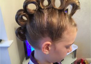 Crazy Easy Hairstyles for Long Hair Rolling Mohawk for Crazy Hair Day Hair