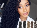 Crochet Hairstyles Cost 24 Strands Pcs Faux Locs Curly Crochet Braids soft Locks Hair 20