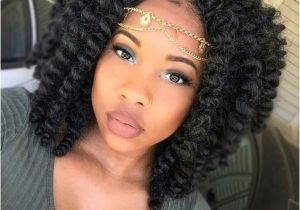 Crochet Hairstyles for Natural Hair Crochet Braids W Center Part Crochet Braids