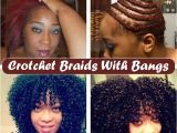 Crochet Hairstyles for No Edges Crotchet Braids with A Bang Including Braid Pattern