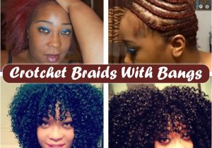 Crochet Hairstyles for No Edges Crotchet Braids with A Bang Including Braid Pattern