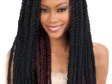 Crochet Hairstyles with Cuban Twist Hair 20 Charming Braided Hairstyles for Black Women