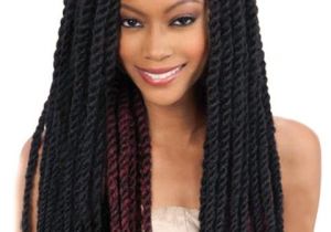 Crochet Hairstyles with Cuban Twist Hair 20 Charming Braided Hairstyles for Black Women