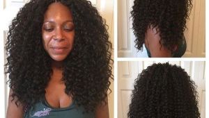 Crochet Hairstyles with Curls Small Crochet Braids with Free Tress Deep Twist Hair by Styleseat
