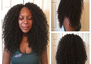 Crochet Hairstyles with Curly Hair with Bangs Small Crochet Braids with Free Tress Deep Twist Hair by Styleseat