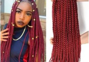 Crochet Hairstyles with Xpression Hair 100 Best Box Braids Hair Images