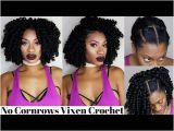 Crochet Hairstyles without Cornrows 3 Part Vixen Braidless Crochet Flip Over Method No Cornrows No