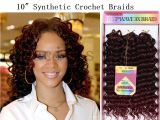 Crochet Havana Hairstyles 2019 Synthetic Curly Red Hair Extensions Crochet Braids Deep Wave