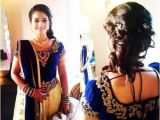 Curls Hairstyle On Lehenga Loose Bun Hairstyle for Lehenga Choli Lehenga Hairstyles