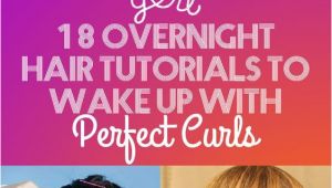 Curls Hairstyles for Medium Length Hair without Heat 18 Overnight Hair Tutorials that Will Let You Wake Up with Perfect