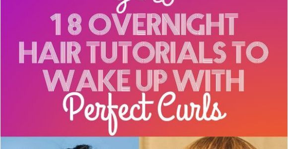 Curls Hairstyles for Medium Length Hair without Heat 18 Overnight Hair Tutorials that Will Let You Wake Up with Perfect