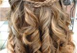 Curls Hairstyles with Braids for Prom Prom Hairstyles Braid