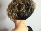 Curly A Line Bob Hairstyle 60 Most Delightful Short Wavy Hairstyles In 2018